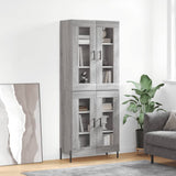 Highboard 69.5X34X180 Cm Engineered Wood