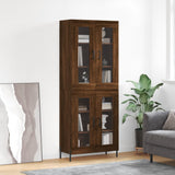 Highboard 69.5X34X180 Cm Engineered Wood