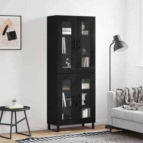 Highboard 69.5X34X180 Cm Engineered Wood