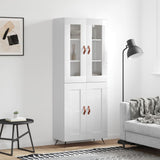 Highboard 69.5X34X180 Cm Engineered Wood