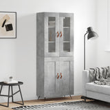 Highboard 69.5X34X180 Cm Engineered Wood