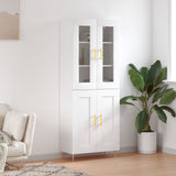 Highboard 69.5X34X180 Cm Engineered Wood