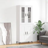 Highboard 69.5X34X180 Cm Engineered Wood