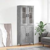 Highboard 69.5X34X180 Cm Engineered Wood