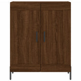 Highboard 69.5X34X180 Cm Engineered Wood