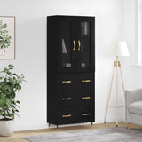 Highboard 69.5X34X180 Cm Engineered Wood
