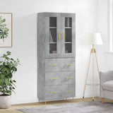 Highboard 69.5X34X180 Cm Engineered Wood