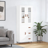 Highboard 69.5X34X180 Cm Engineered Wood