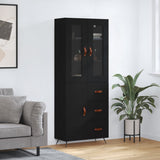 Highboard 69.5X34X180 Cm Engineered Wood
