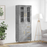 Highboard 69.5X34X180 Cm Engineered Wood