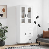 Highboard 69.5X34X180 Cm Engineered Wood