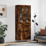Highboard 69.5X34X180 Cm Engineered Wood