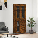 Highboard 69.5X34X180 Cm Engineered Wood