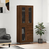 Highboard 69.5X34X180 Cm Engineered Wood