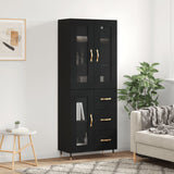 Highboard 69.5X34X180 Cm Engineered Wood
