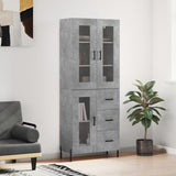 Highboard 69.5X34X180 Cm Engineered Wood