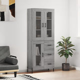 Highboard 69.5X34X180 Cm Engineered Wood