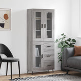 Highboard 69.5X34X180 Cm Engineered Wood