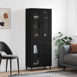 Highboard 69.5X34X180 Cm Engineered Wood