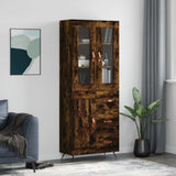 Highboard 69.5X34X180 Cm Engineered Wood