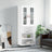 Highboard 69.5X34X180 Cm Engineered Wood