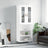 Highboard 69.5X34X180 Cm Engineered Wood