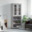 Highboard 69.5X34X180 Cm Engineered Wood