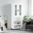 Highboard 69.5X34X180 Cm Engineered Wood