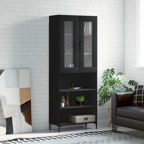 Highboard 69.5X34X180 Cm Engineered Wood