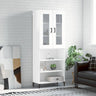 Highboard 69.5X34X180 Cm Engineered Wood
