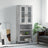 Highboard 69.5X34X180 Cm Engineered Wood