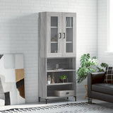 Highboard 69.5X34X180 Cm Engineered Wood