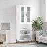 Highboard 69.5X34X180 Cm Engineered Wood