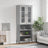 Highboard 69.5X34X180 Cm Engineered Wood