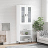 Highboard 69.5X34X180 Cm Engineered Wood