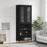 Highboard 69.5X34X180 Cm Engineered Wood