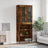 Highboard 69.5X34X180 Cm Engineered Wood