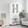 Highboard 69.5X34X180 Cm Engineered Wood