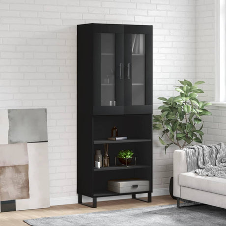 Highboard 69.5X34X180 Cm Engineered Wood