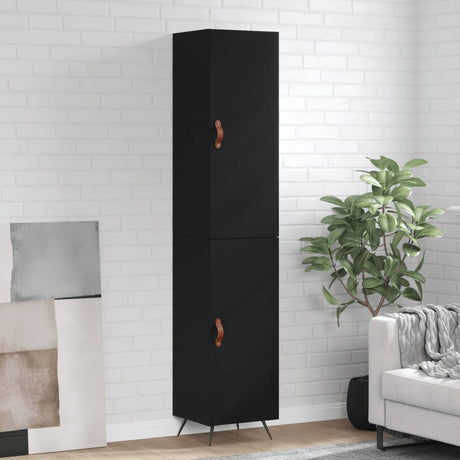 Highboard 34.5X34X180 Cm Engineered Wood