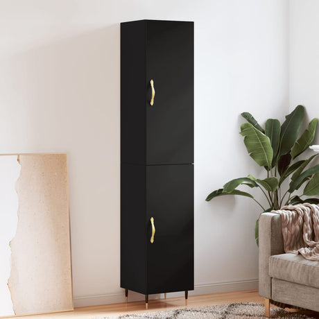 Highboard 34.5X34X180 Cm Engineered Wood
