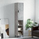 Highboard 34.5X34X180 Cm Engineered Wood