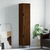 Highboard 34.5X34X180 Cm Engineered Wood