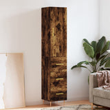 Highboard 34.5X34X180 Cm Engineered Wood