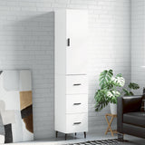 Highboard 34.5X34X180 Cm Engineered Wood