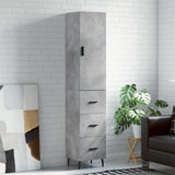 Highboard 34.5X34X180 Cm Engineered Wood