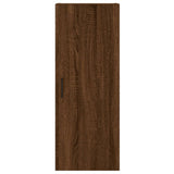 Highboard 34.5X34X180 Cm Engineered Wood