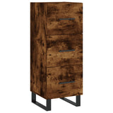 Highboard 34.5X34X180 Cm Engineered Wood