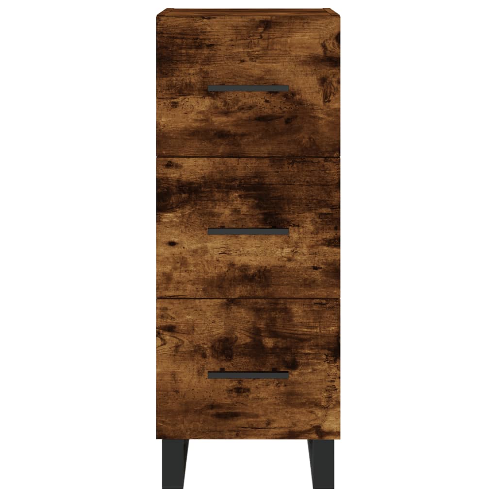 Highboard 34.5X34X180 Cm Engineered Wood