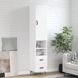 Highboard 34.5X34X180 Cm Engineered Wood